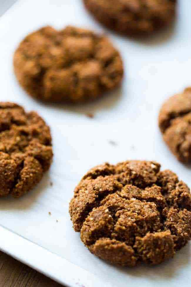 Healthy Ginger Snaps | Food Faith Fitness