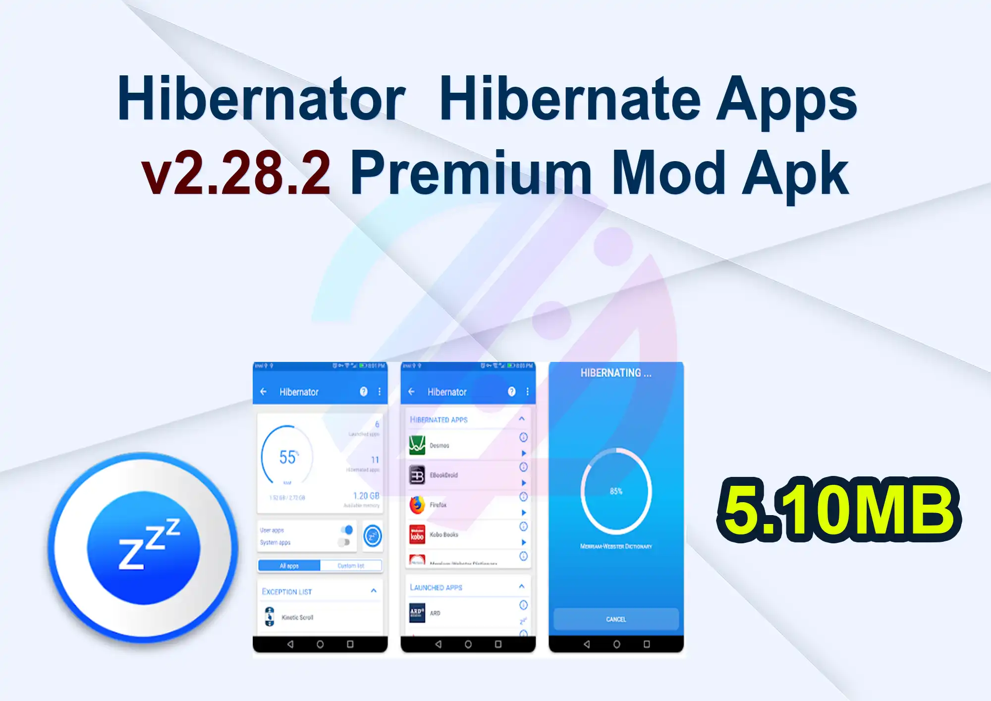 Hibernator : Hibernate Apps v2.28.2 Premium Mod Apk