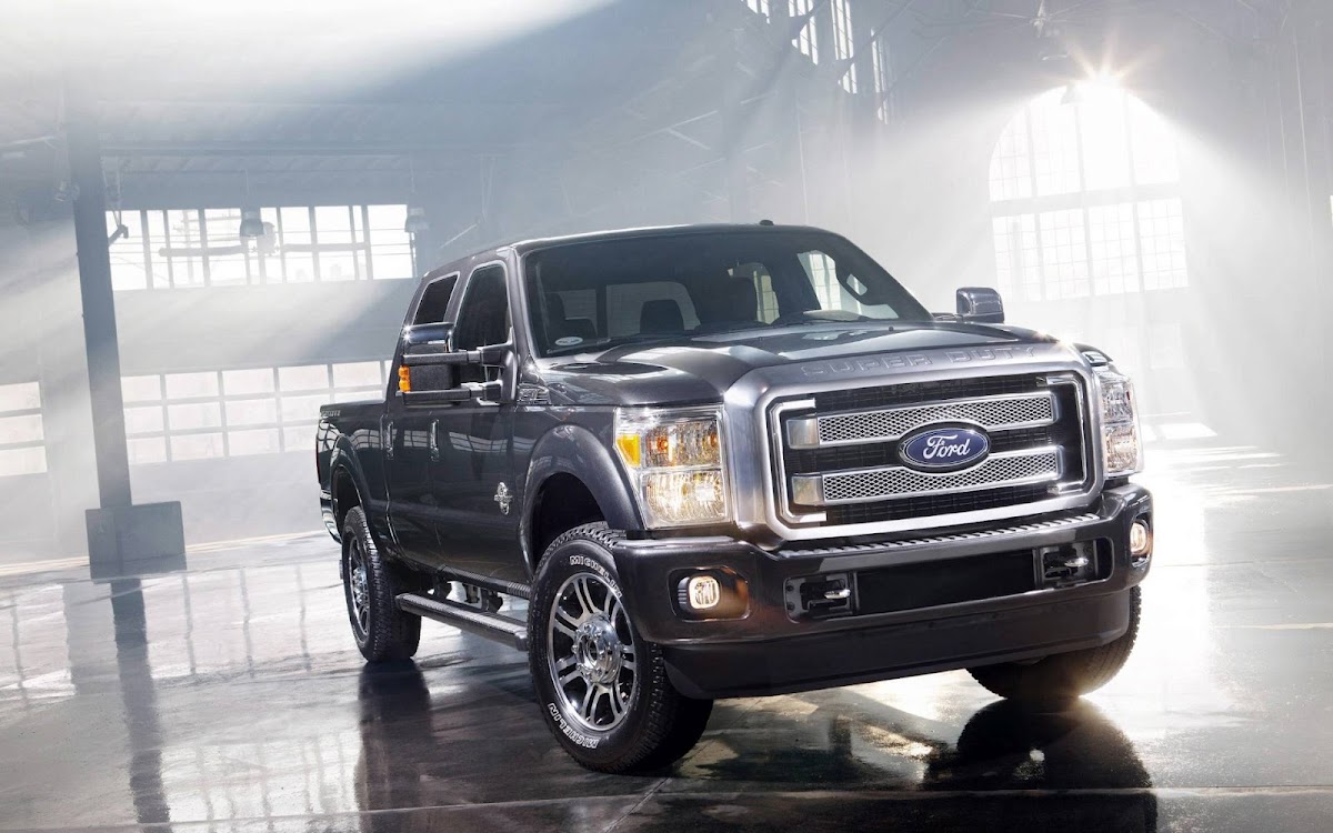 2013 Ford Super Duty Platinum Widescreen Wallpaper