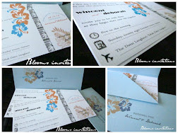 boarding pass wedding invitation