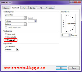 Menggabungkan Dan Memisahkan Sel Microsoft Excel