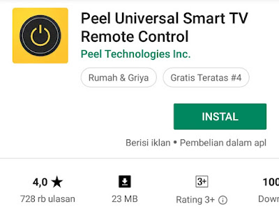 Gambar Peel Universal Smart TV Remote Control