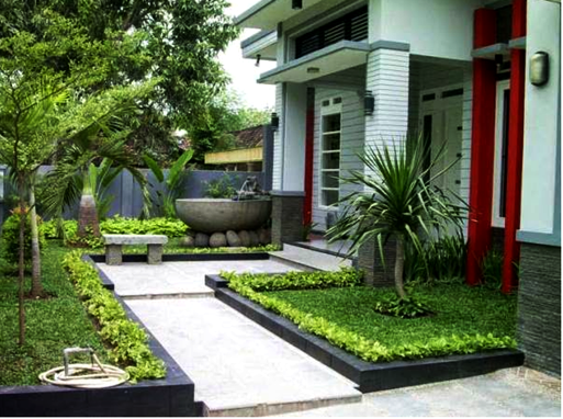 30 Contoh Desain Taman  Rumah  Minimalis  Paling Kreatif