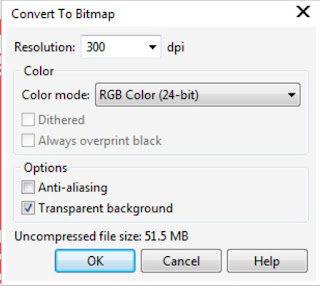 convert RBG coreldraw