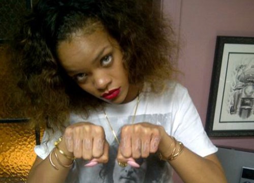 Rihanna New Tattoo