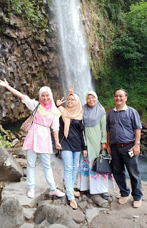 Family bonding time in Padang Indonesia