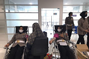 Ditlantas Polda Aceh Sumbang 69 Kantong Darah ke PMI