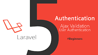 User Authentication with Ajax Validation in laravel 5.3