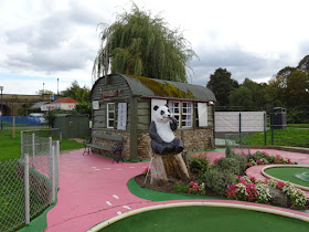 Crazy Golf at Riverside Park in Stourport on Severn