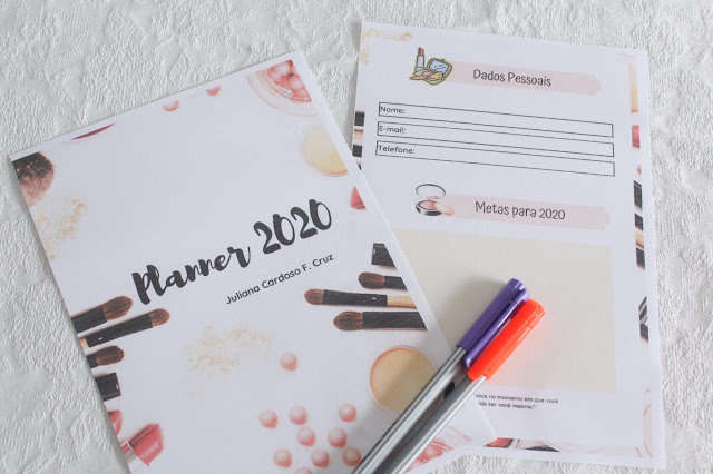 Planner, planner pessoal, planner 2020 para imprimir, Organize-se, planejamento, agendas, Planejamento semanal, 