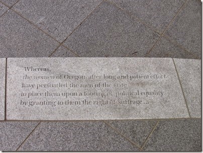 IMG_3415 Inscription at the Oregon State Archive Building in Salem, Oregon on September 9, 2006