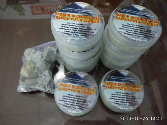 Masker Belerang Kawah Putih