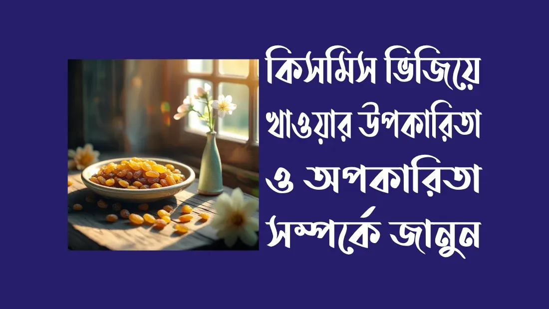 কিসমিস-ভিজিয়ে-খাওয়ার-উপকারিতা