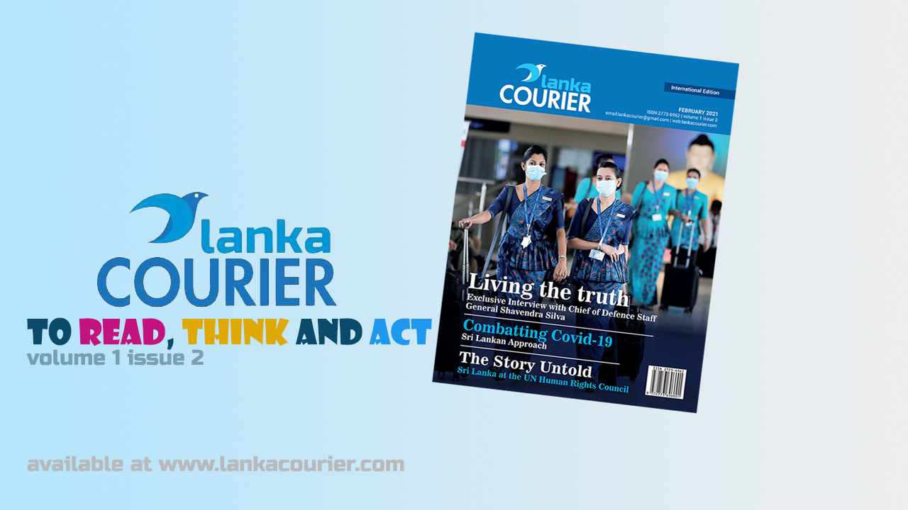Second issue of Lanka Courier out now