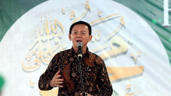 Di Acara Maulid, Ahok Minta Umat Islam Bukakan Pintu Maaf