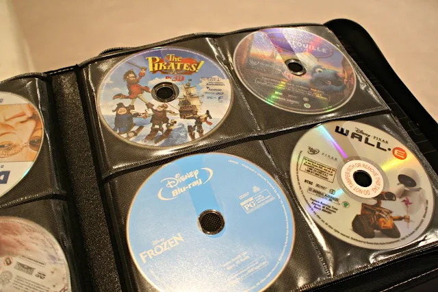 Store cds, dvds and video games without cases