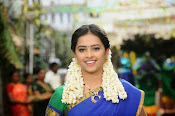 Sri Divya cute in half saree-thumbnail-3
