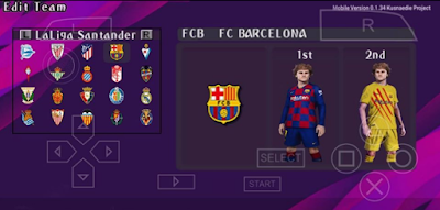 PES 2020 Mobile MOD PPSSPP eFootball v2