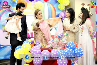 Afraz Rasool Celebrates his Daughter Manal 1st Birthday at Jago pakistan jago
