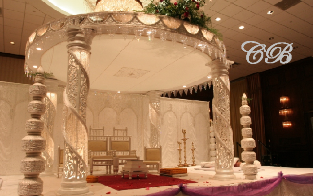 Wedding Decoration like bows to decorating large canopies and arches