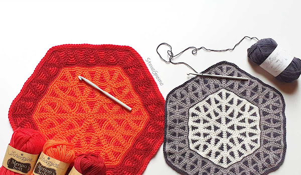 Tricky Triangles Mandala Crochet Pattern