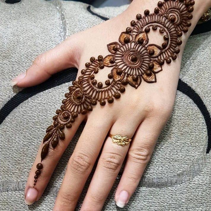 20 simple mehndi designs for this festive season for the first timer