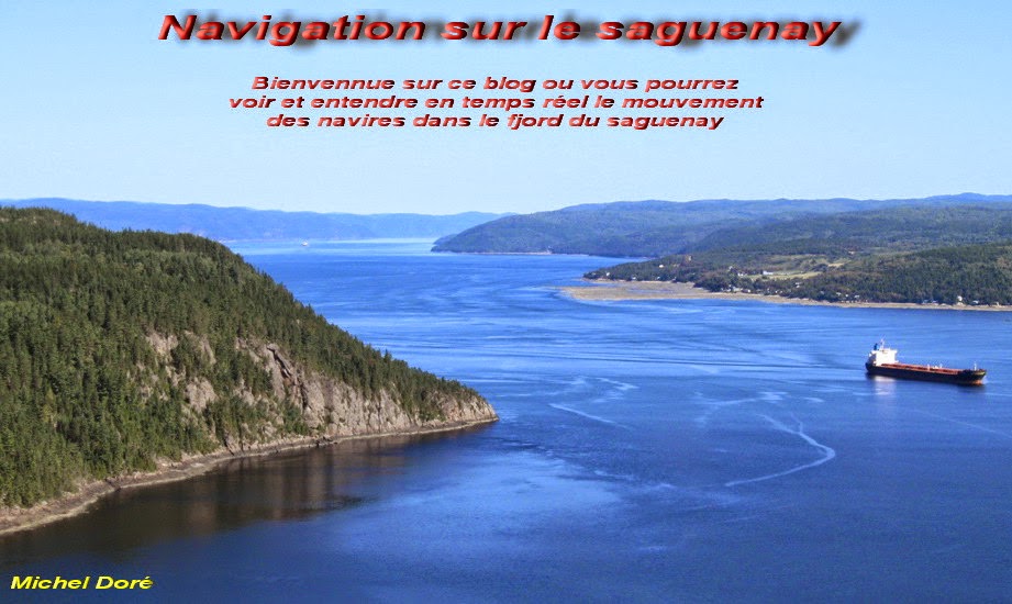 Navigation sur le Saguenay