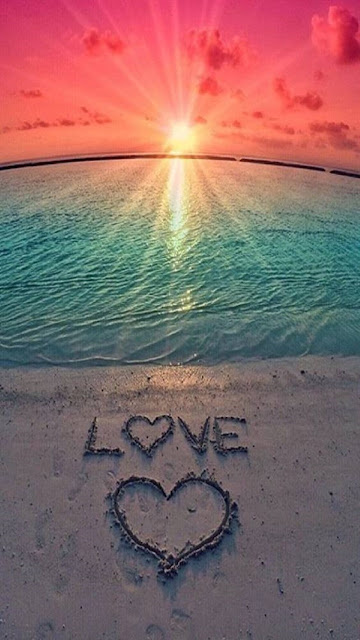 Love Images, Beach with sunset