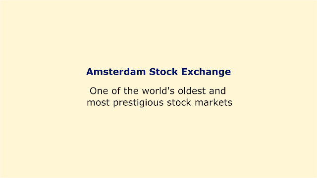 One of the world's oldest and most prestigious stock markets.