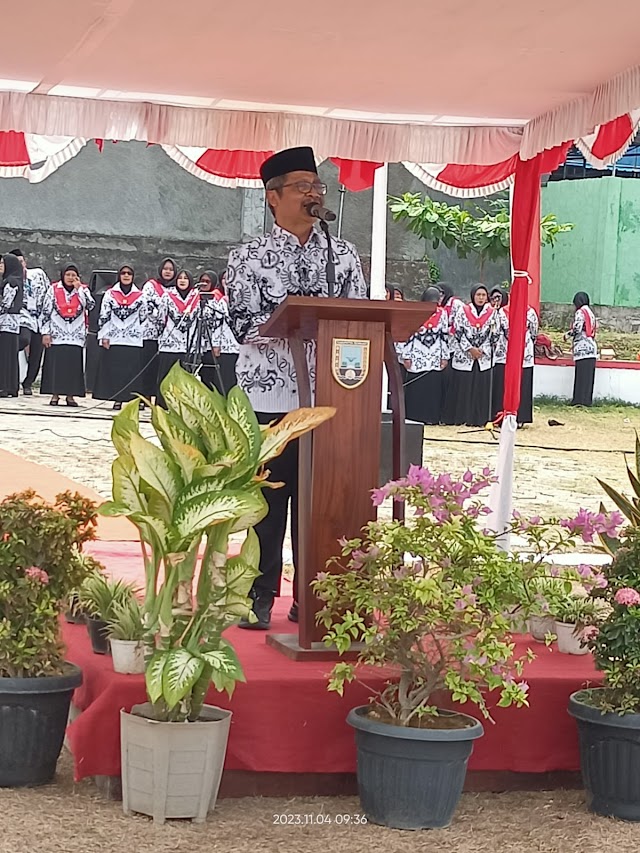 Apel Hari Ulang Tahun ke-78 PGRI dan Hari Guru Nasional Tahun 2023 