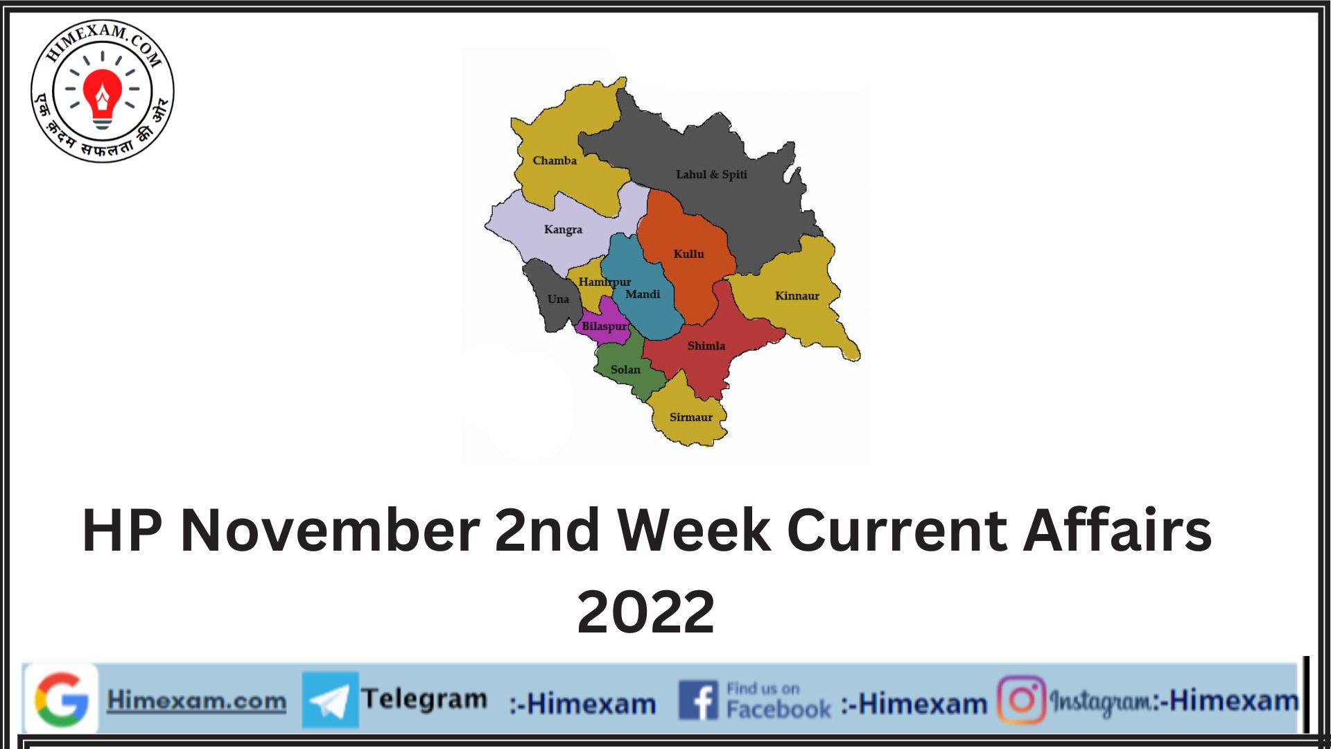 HP November 2nd Week Current Affairs 2022