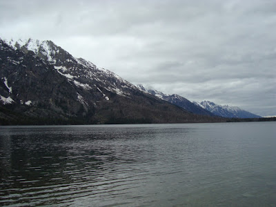 Cloudy Day at Jenny Lake