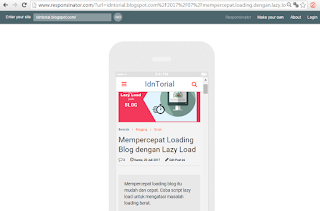 Cek Responsif Blog