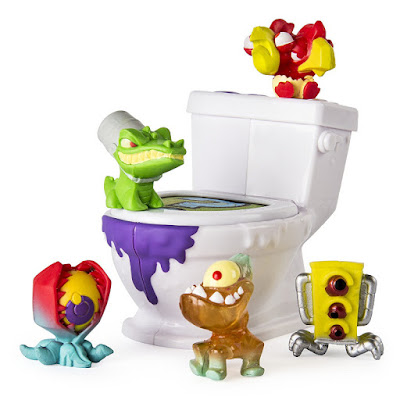 TOYS : JUGUETES - FLUSH FORCE Pack de 5 | Serie 1 Producto Oficial 2018 | Bizak 61928801 | A partir de 4 años COMPRAR ESTE JUGUETE EN AMAZON ESPAÑA