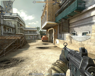 Screenshot of free online first-person shooter game