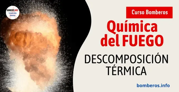 Curso online energía química, calor por descomposición