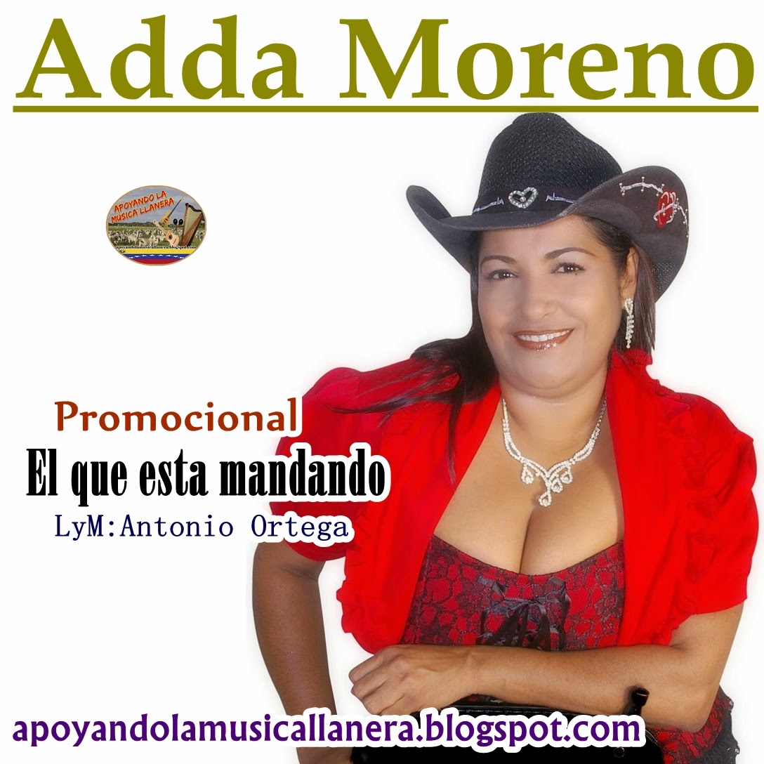 Apoyando La Musica Llanera: Adda Moreno - Promocional