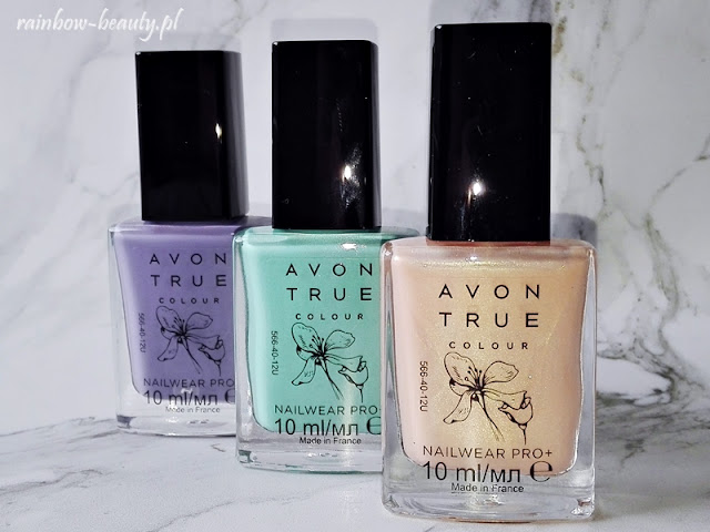 Avon True Colour Nailwear Pro Endless Sky, Purple Oasis, Tranquility