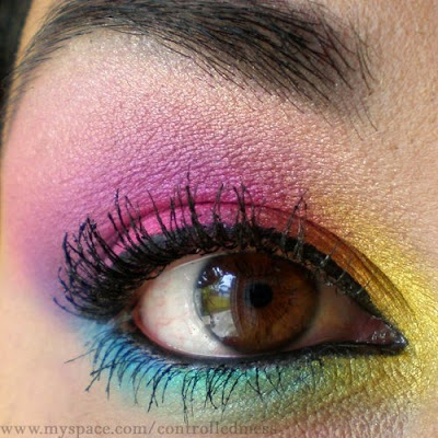 If you want bold, eye-catching colors, not just any eye makeup will do.