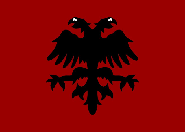 The flag of the Republic of Mirdita