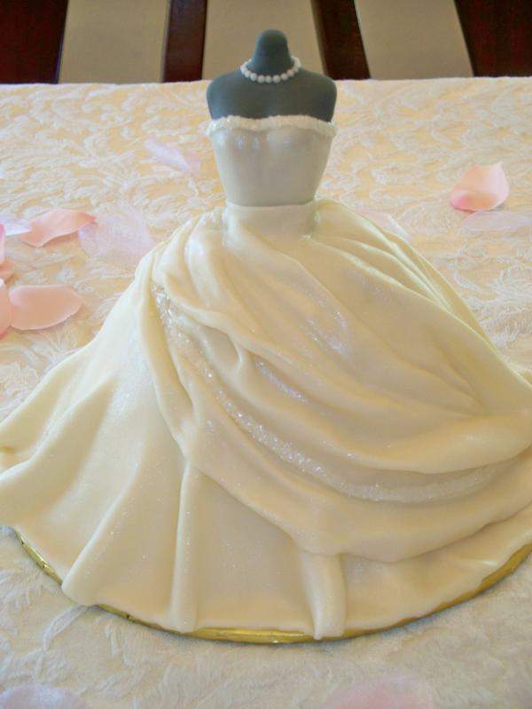  Wedding  Dress  Cake  Ideas  Wedding  Dress  Cake  Pictures 