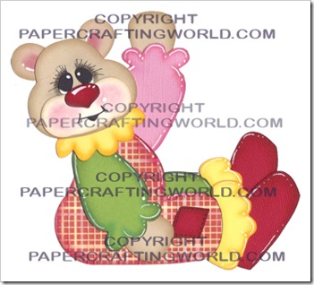 cricut svg bear clown girl 350