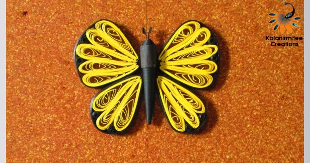 Butterfly Quilling Pattern / Tuturial