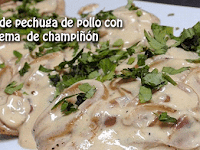 Pollo En Crema De Champiñones De Lata