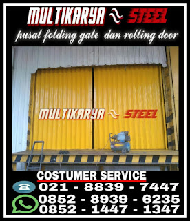 Gambar Multikaryasteel Pusat penjualan Folding Gate Pintu Harmonika dan Rolling Door permeter persegi2 terkirim dan terpasang Harga murah untuk wilayah tangerang serpong bintaro bsd pik alamsutra balaraja cikupa Tambun tambun utara tambun selatan Cibitung Bekasi Cikarang tangerang jakarta bogor bandung depok serpong dan wilayah jawa barat lainnya