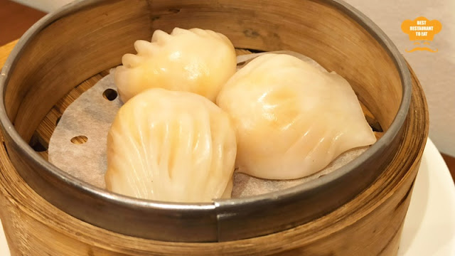 Dim Sum - Har Gow - Prawn Meat With Sesame Oil