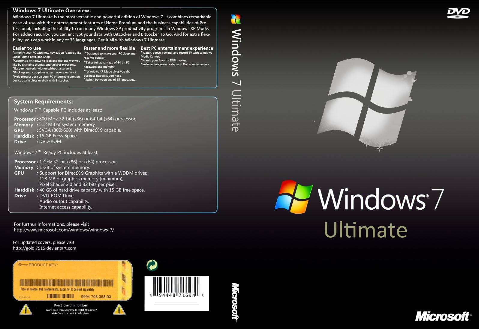 Windows 7 Ultimate SP1 (x32) February 2014 En,Ar,Fr ~ Telossan