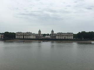 University of Greenwich from across the Thames