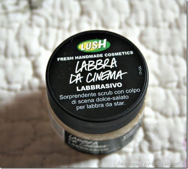 lush labbrasivo labbra da cinema