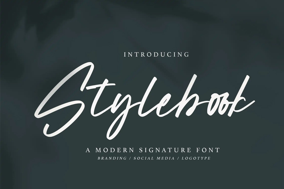 Download-Stylebook-Modern-Signature-Font